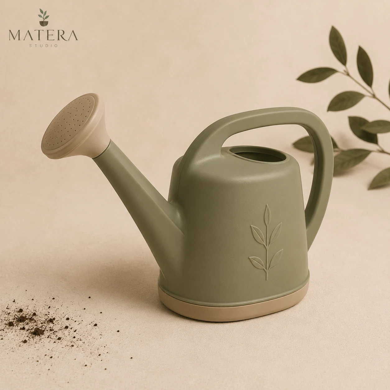 Regadera plástica para plantas