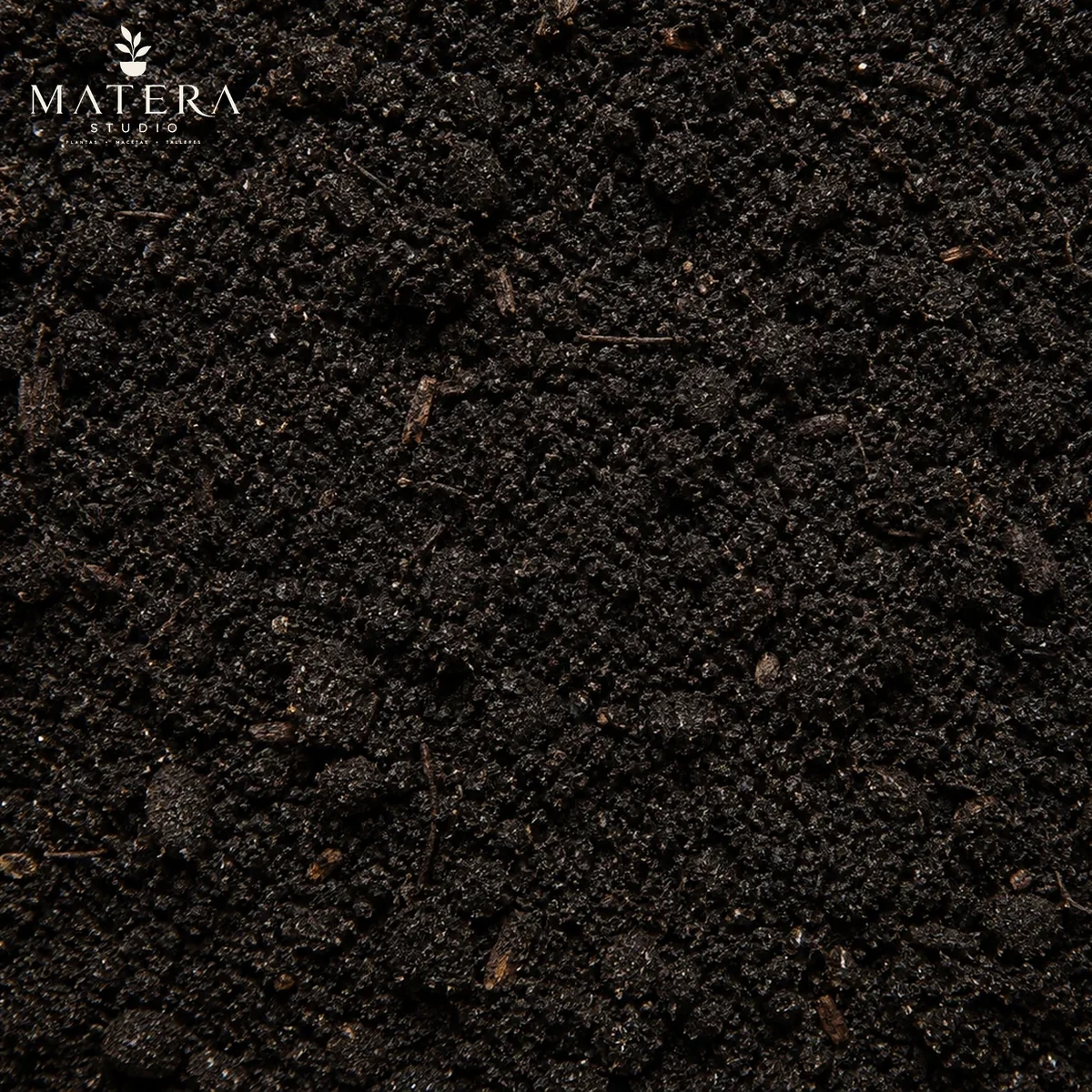 Tierra negra abonada